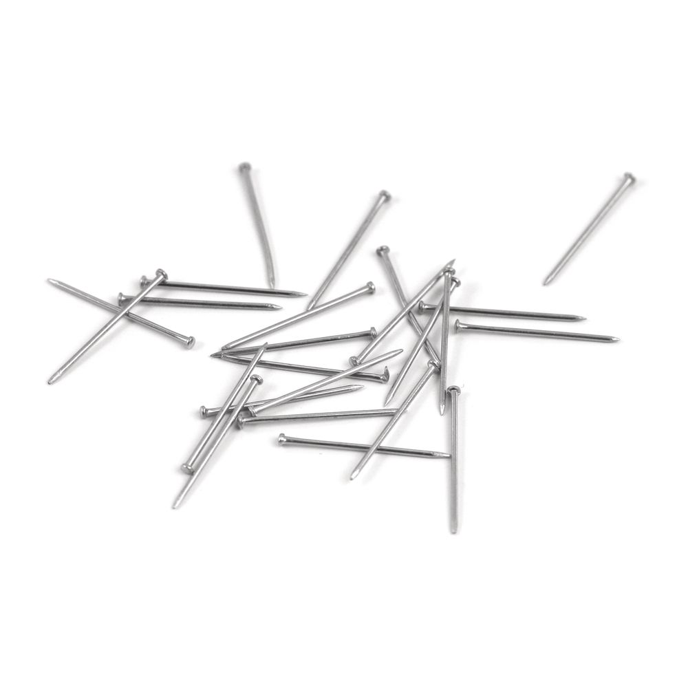 Stecknadeln silber Pins Eisen Nadeln für Pailletten 50g  