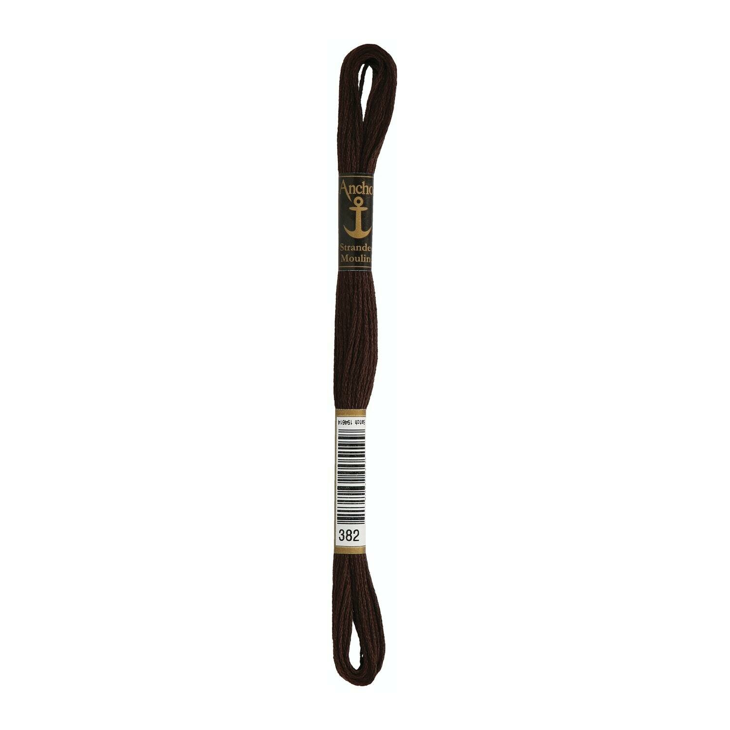 Anchor  Mouline Sticktwist , Beige - Braun - Schwarz Töne  8m/Bündel