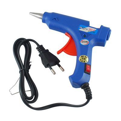 Mini Heiss-Klebepistole Heißkleber Hot Melt Glue Gun Schmelzkleber Heißklebe Pistole