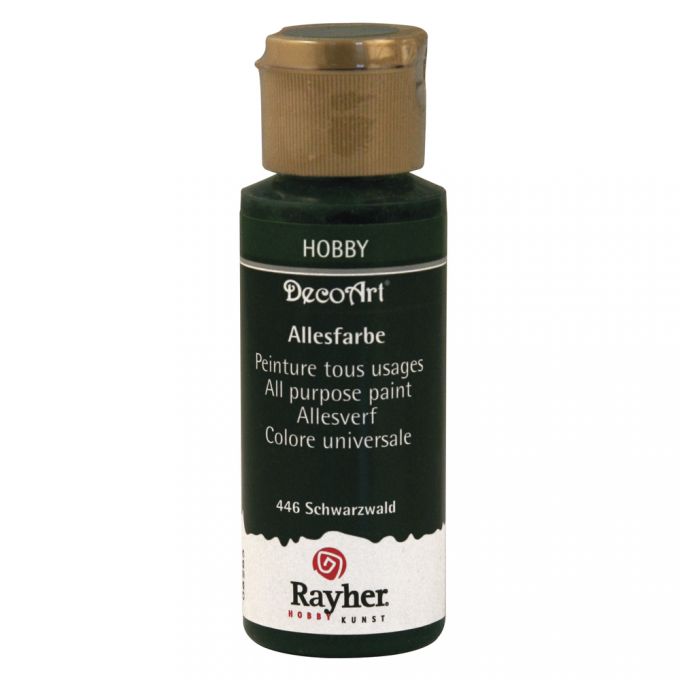 Rayher Allesfarbe, 59ml  DecoArt Bastelfarbe Acrylfarbe Hobbyfarbe