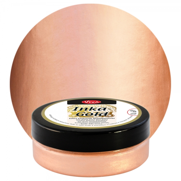 Viva Decor Inka Gold, 62,5g Dose Metallglanz Farbe 