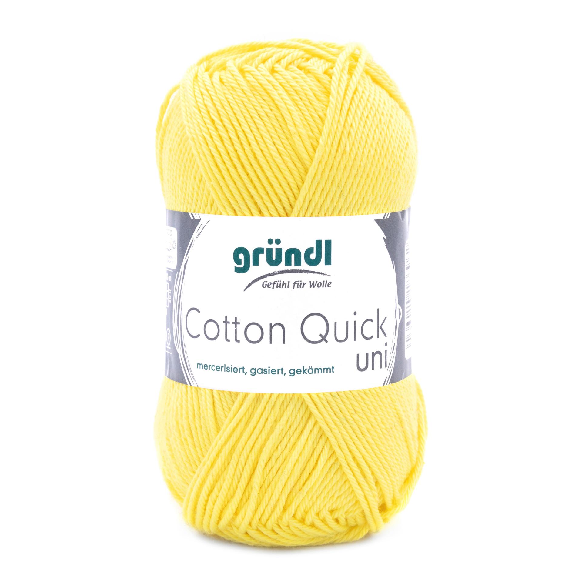 Cotton Quick uni, 100 % Baumwolle, 50g/125m