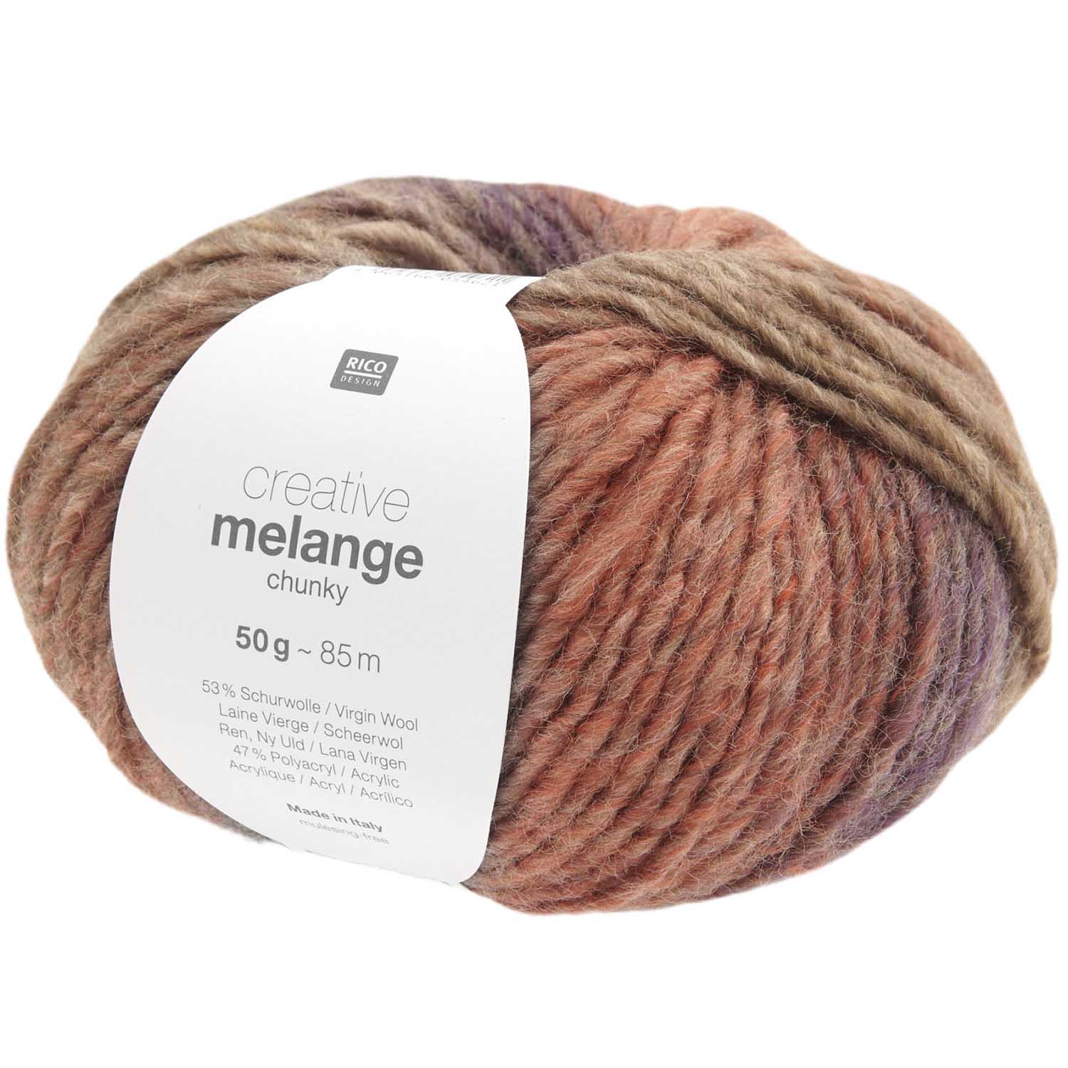 Rico Design Creative Melange chunky 50g 85m Rico Design Creative Melange chunky 50g 85m