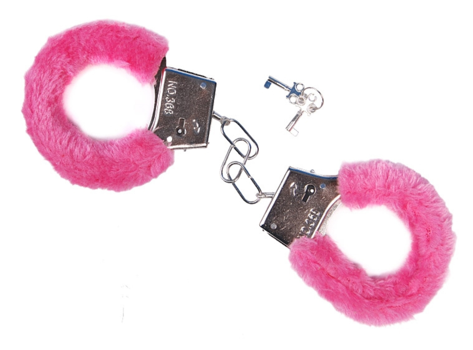 Handschellen Handcuffs mit Plüsch 1 Stk. 