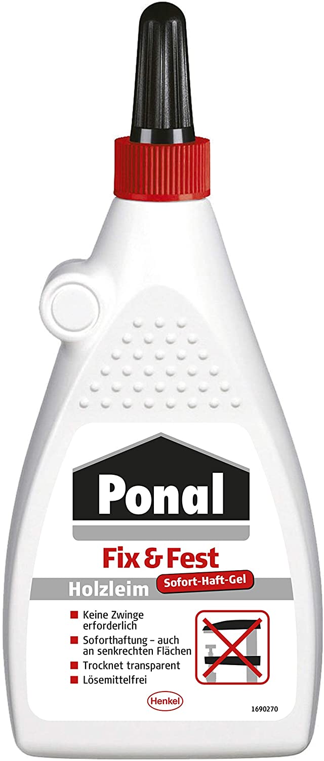 Ponal Fix und Fest Sofort-Haft-Gel Holzleim 100g