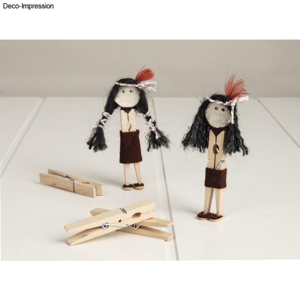 Wäscheklammern aus Holz 72mm 24 Stk. Wäscheklammern aus Holz 72mm 24 Stk.