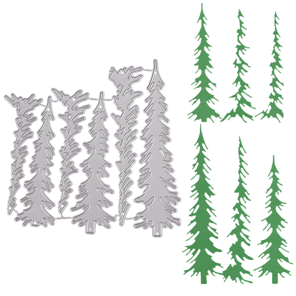 Stanzschablone Tannenbaum 117x112x1mm