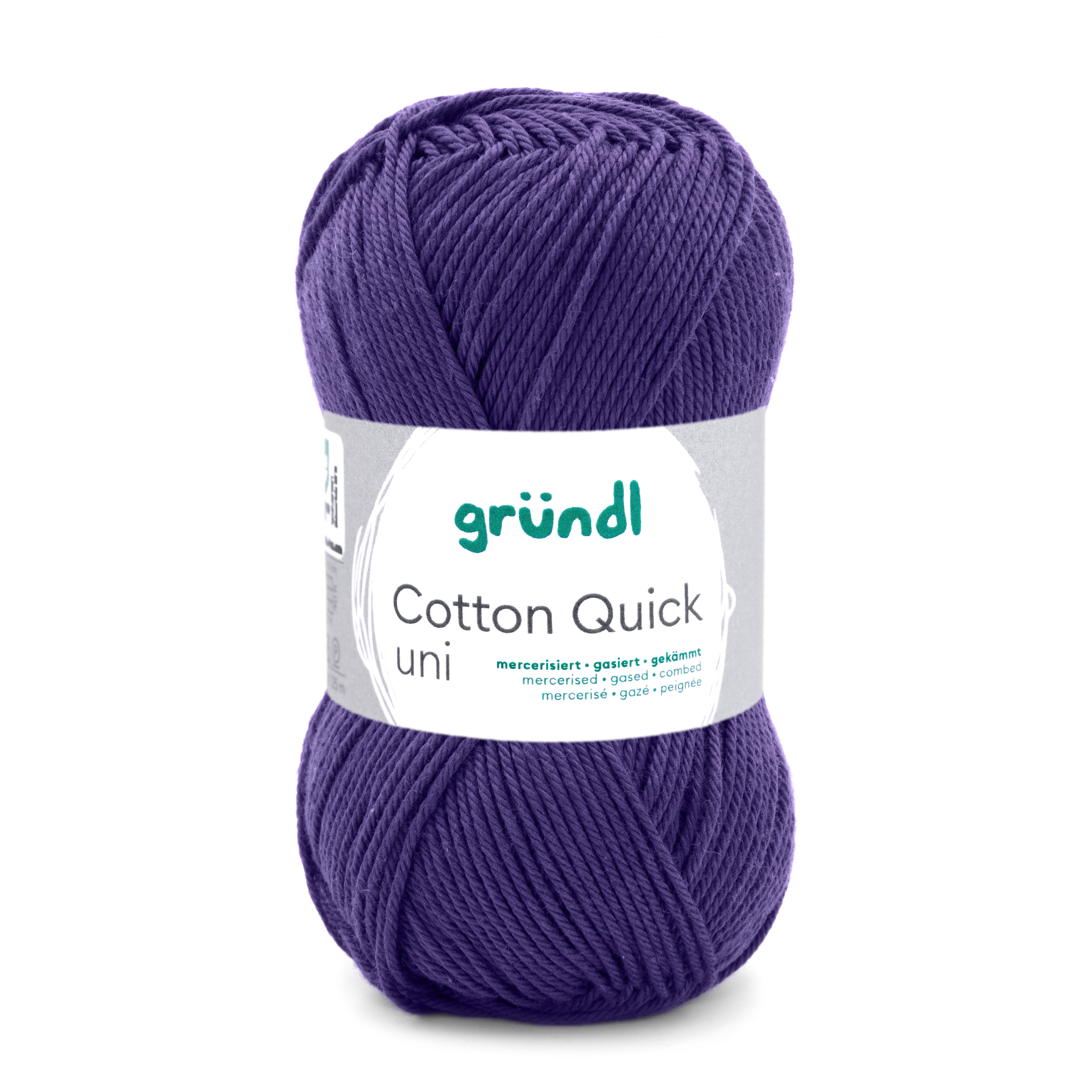 Cotton Quick Uni NACHTBLAU 100 % Baumwolle mercerisiert gasiert gekämmt 50g/125m 10 Stück Cotton Quick Uni NACHTBLAU 100 % Baumwolle mercerisiert gasiert gekämmt 50g/125m 10 Stück