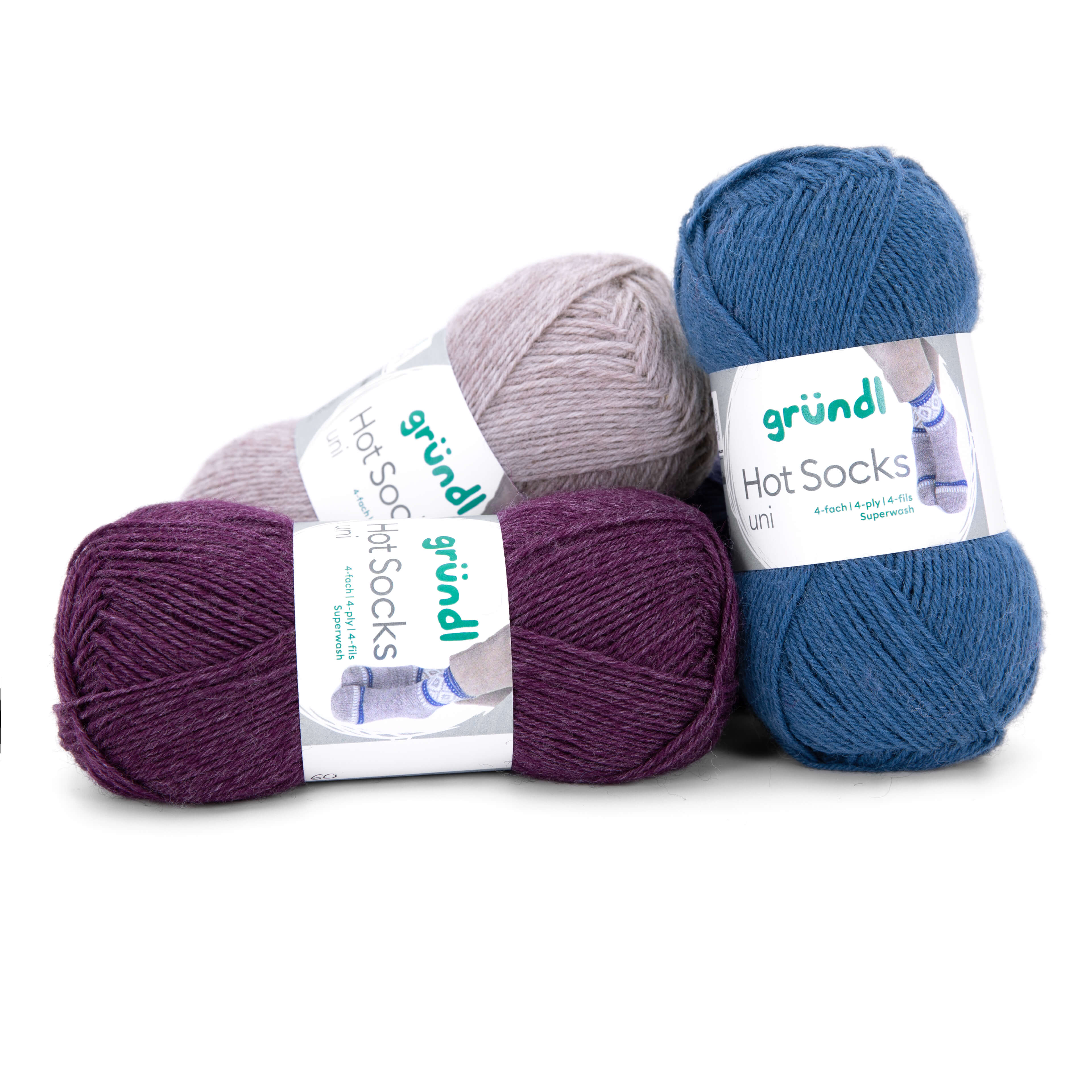 Hot Socks uni 50 Sockenwolle 4-fach superwash 50g/210m Hot Socks uni 50 Sockenwolle 4-fach superwash 50g/210m