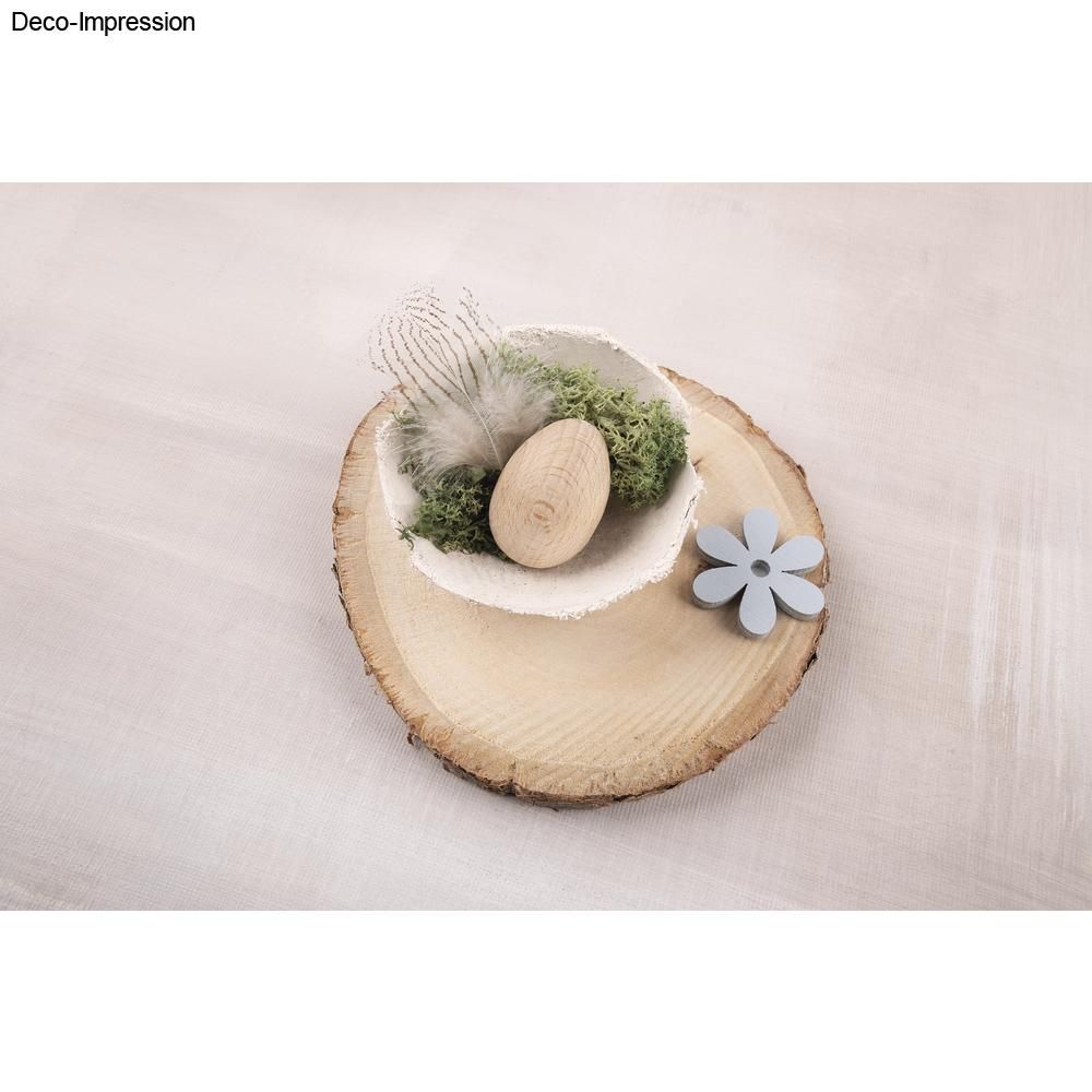 Holzscheibe rund natur 10-12cm ø 3Stück Holzscheibe rund natur 10-12cm ø 3Stück
