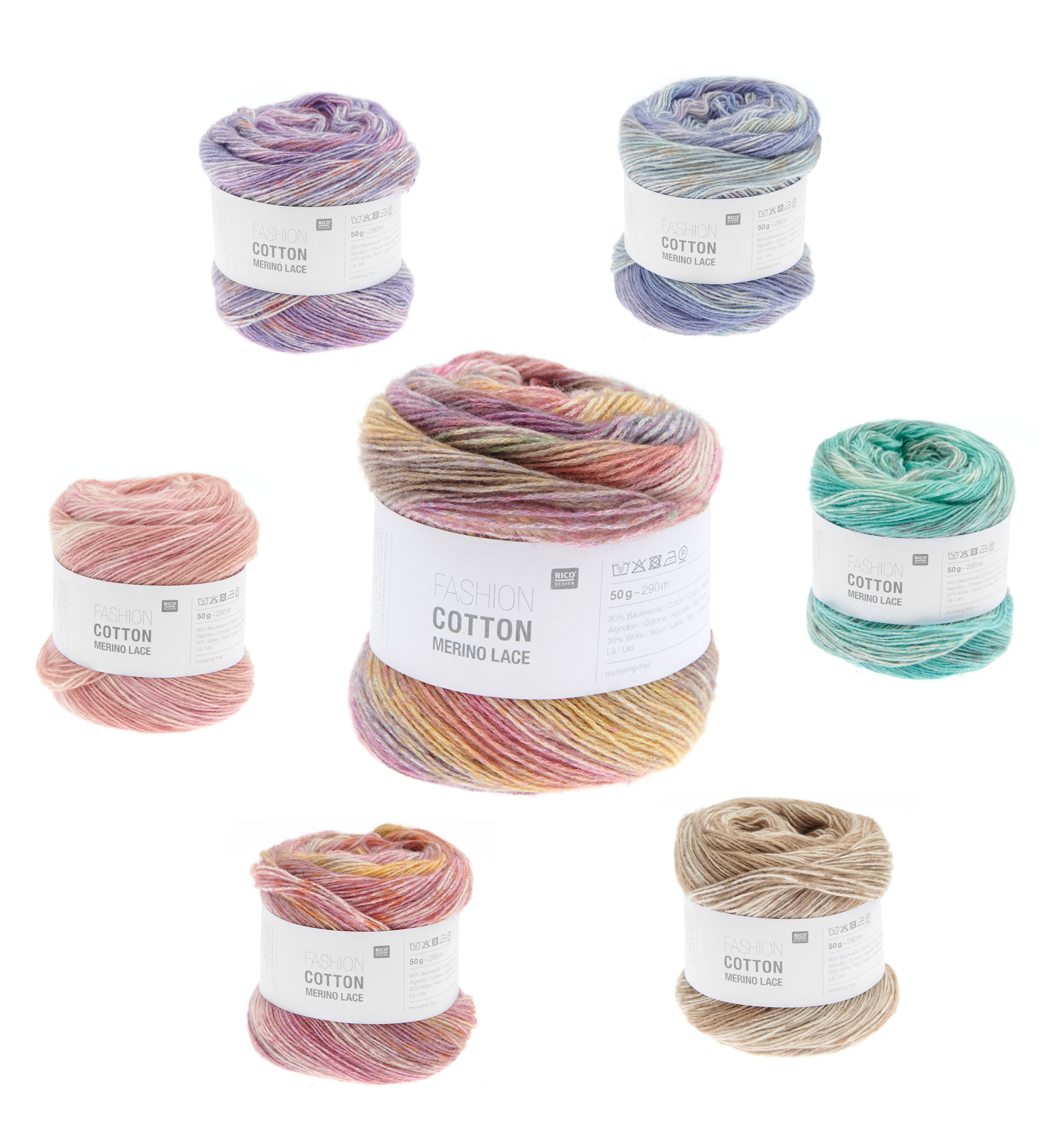 Fashion Cotton Merino Lace 50g 290m Rio Design 