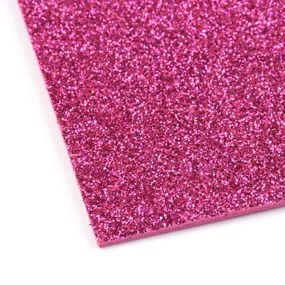 Moosgummi Glitter A4, 2mm 20x30cm, Glimmermoosgummi, per Stück