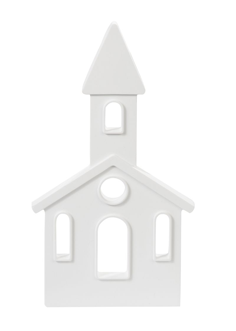 Silikon-Gießform Kirche 16x9x1cm