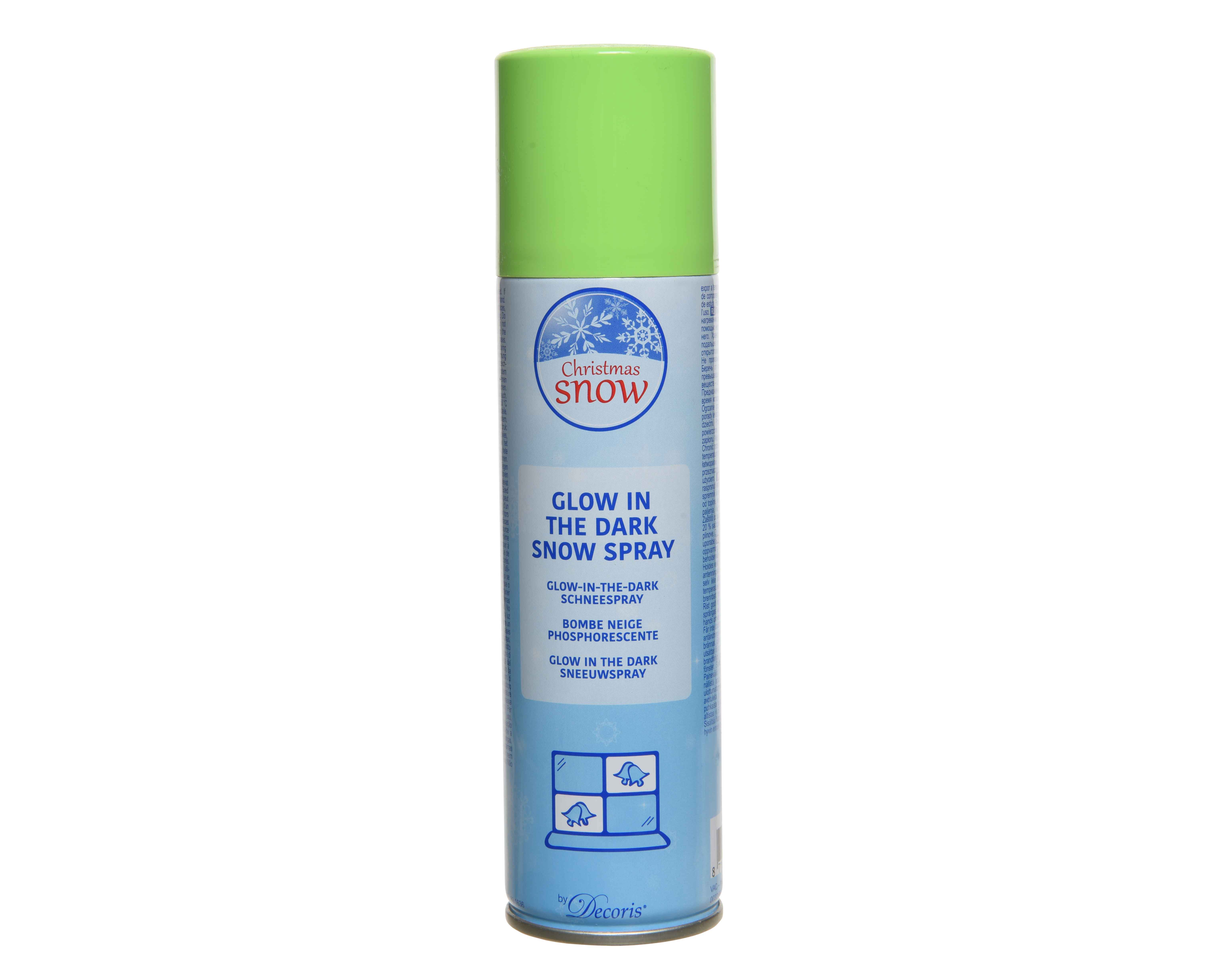 Glow in the Dark Snowspray Schneespray Sprühschnee 150ml