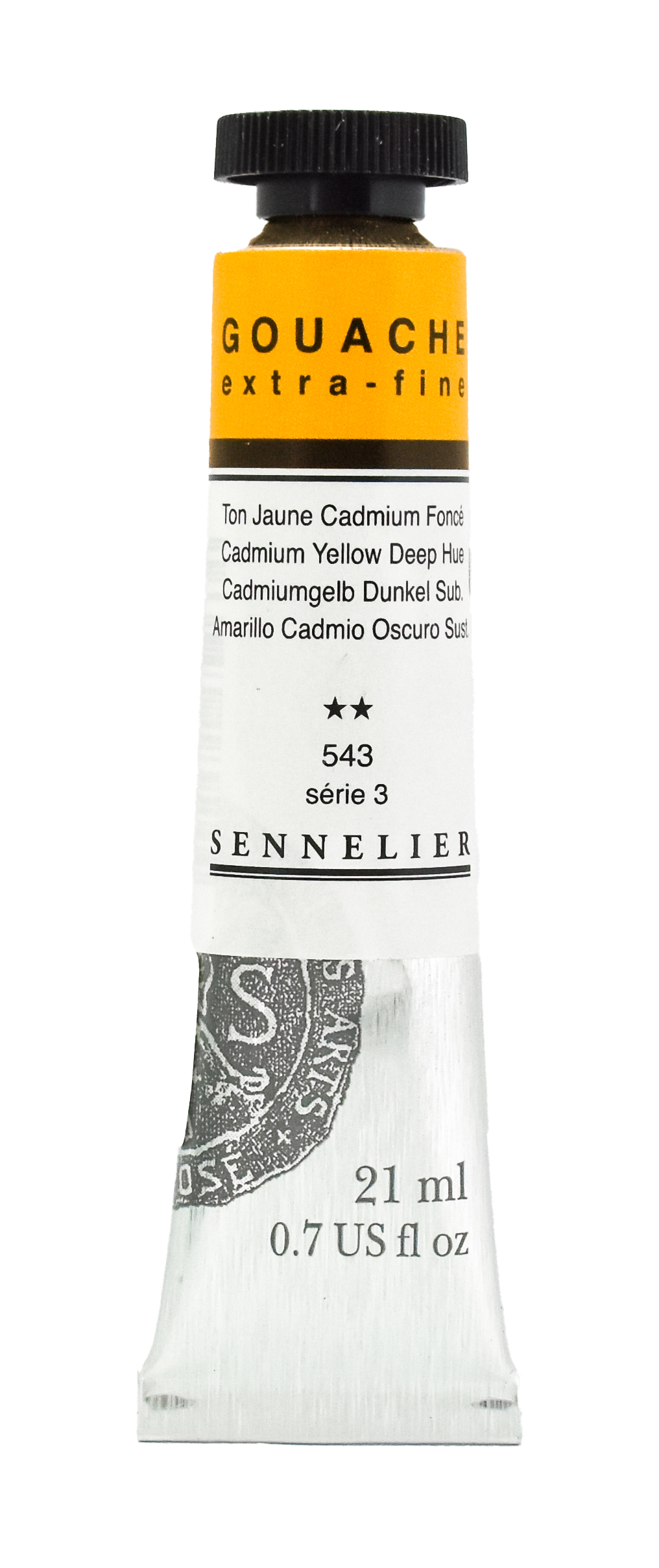 Sennelier Gouache Extra Fine CADMIUMGELB DUNKEL Künstler-Gouache hochpigmentierte Deckfarbe 21ml Sennelier Gouache Extra Fine CADMIUMGELB DUNKEL Künstler-Gouache hochpigmentierte Deckfarbe 21ml