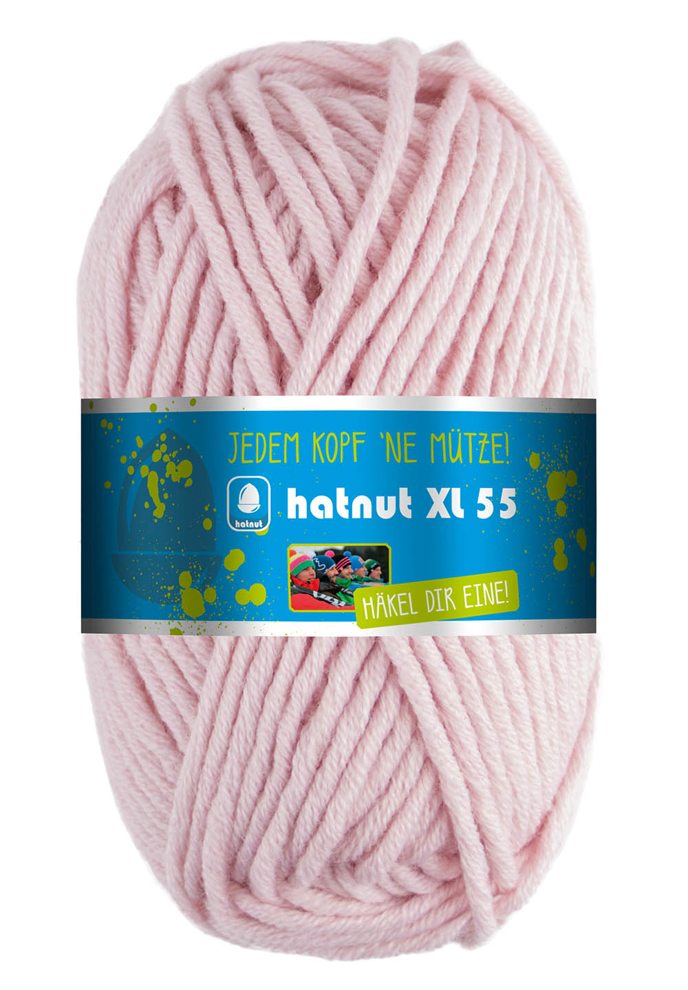 Hatnut XL55, 50g 50%Schurwolle,50%Polyacryl