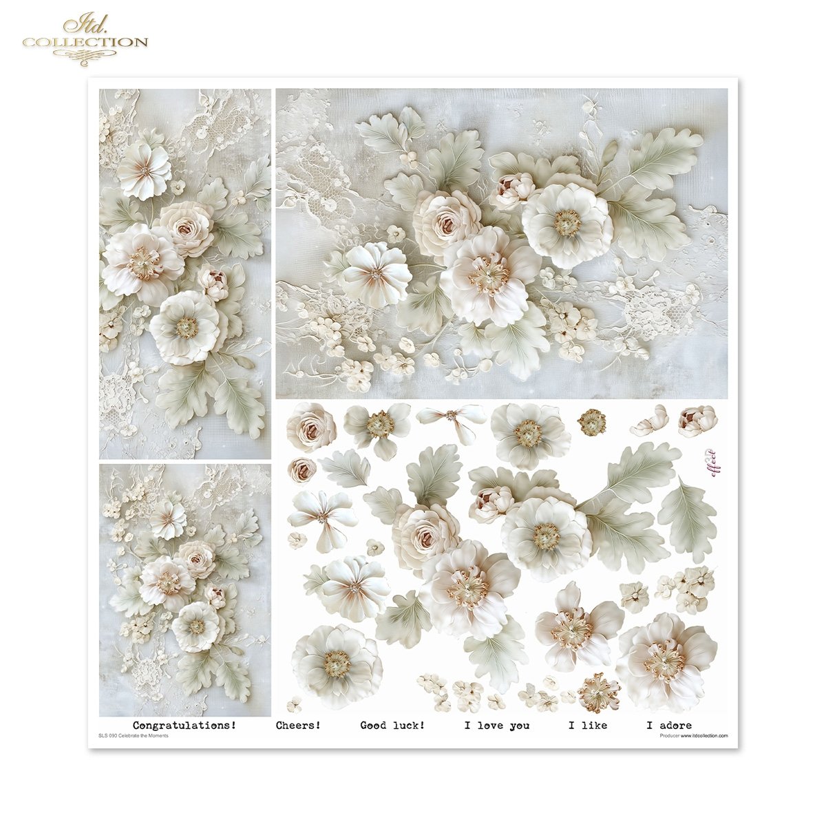 Scrapbooking Papierset Celebrate the Moments Blumen 3D Effekt 11 Bögen FSC Recycled 200g/m² Scrapbooking Papierset Celebrate the Moments Blumen 3D Effekt 11 Bögen FSC Recycled 200g/m²