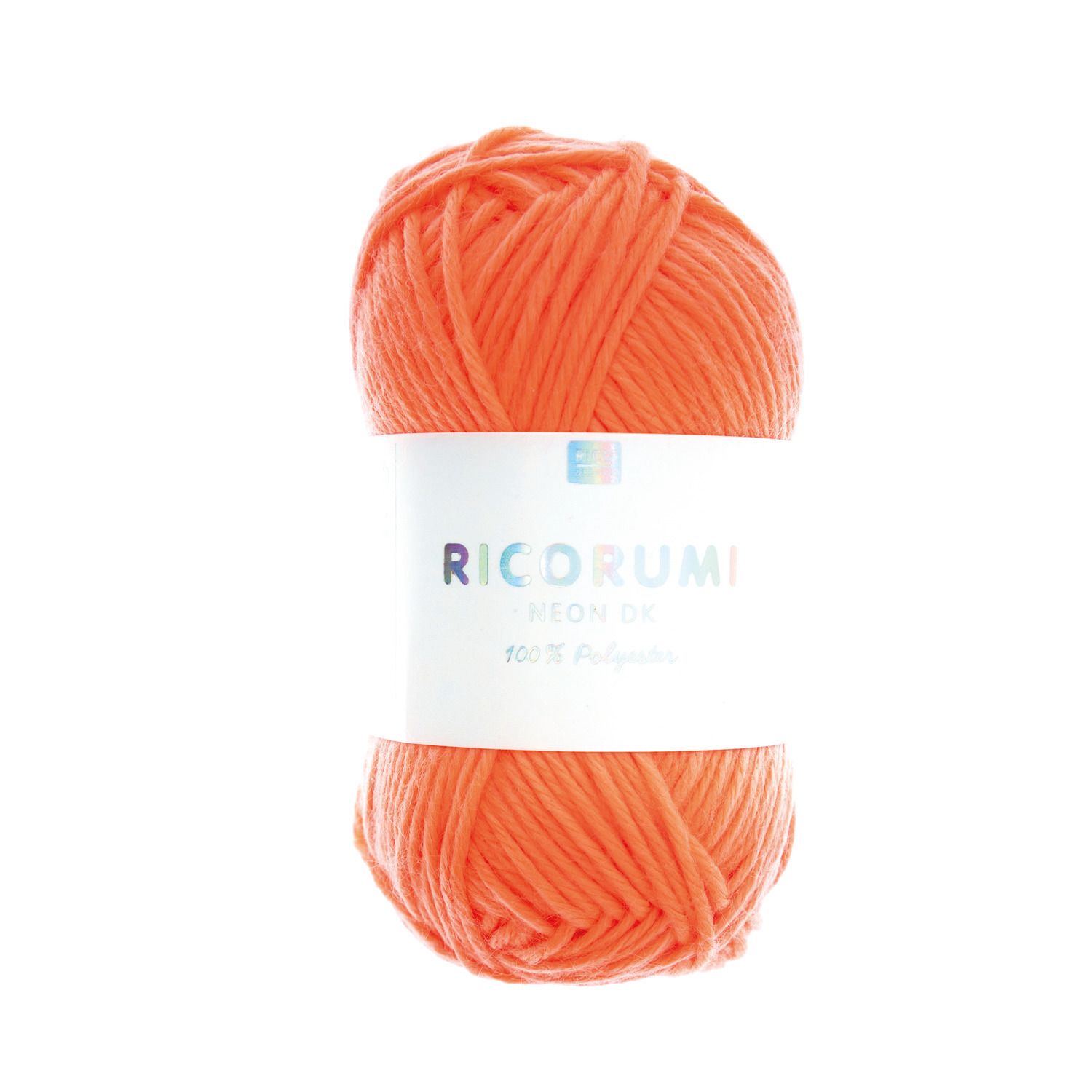 Creative Ricorumi NEON ORANGE dk 100% Acrylic 25g 60m Creative Ricorumi NEON ORANGE dk 100% Acrylic 25g 60m