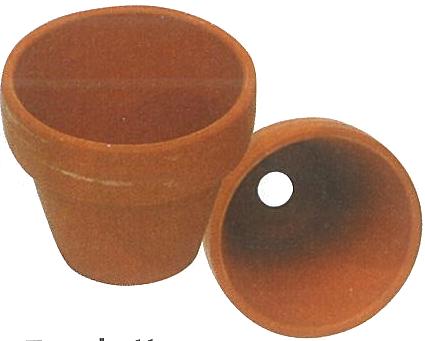 Terrakotta Blumentopf 3,5 cm