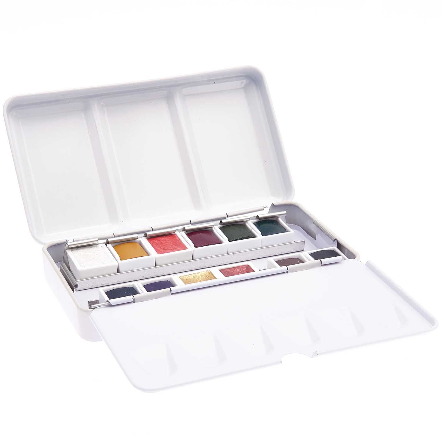 ART Essential Aquarellfarben Erd-Töne Metallkasten 12 Farben: 12 x 1/2 Näpfchen ART Essential Aquarellfarben Erd-Töne Metallkasten 12 Farben: 12 x 1/2 Näpfchen