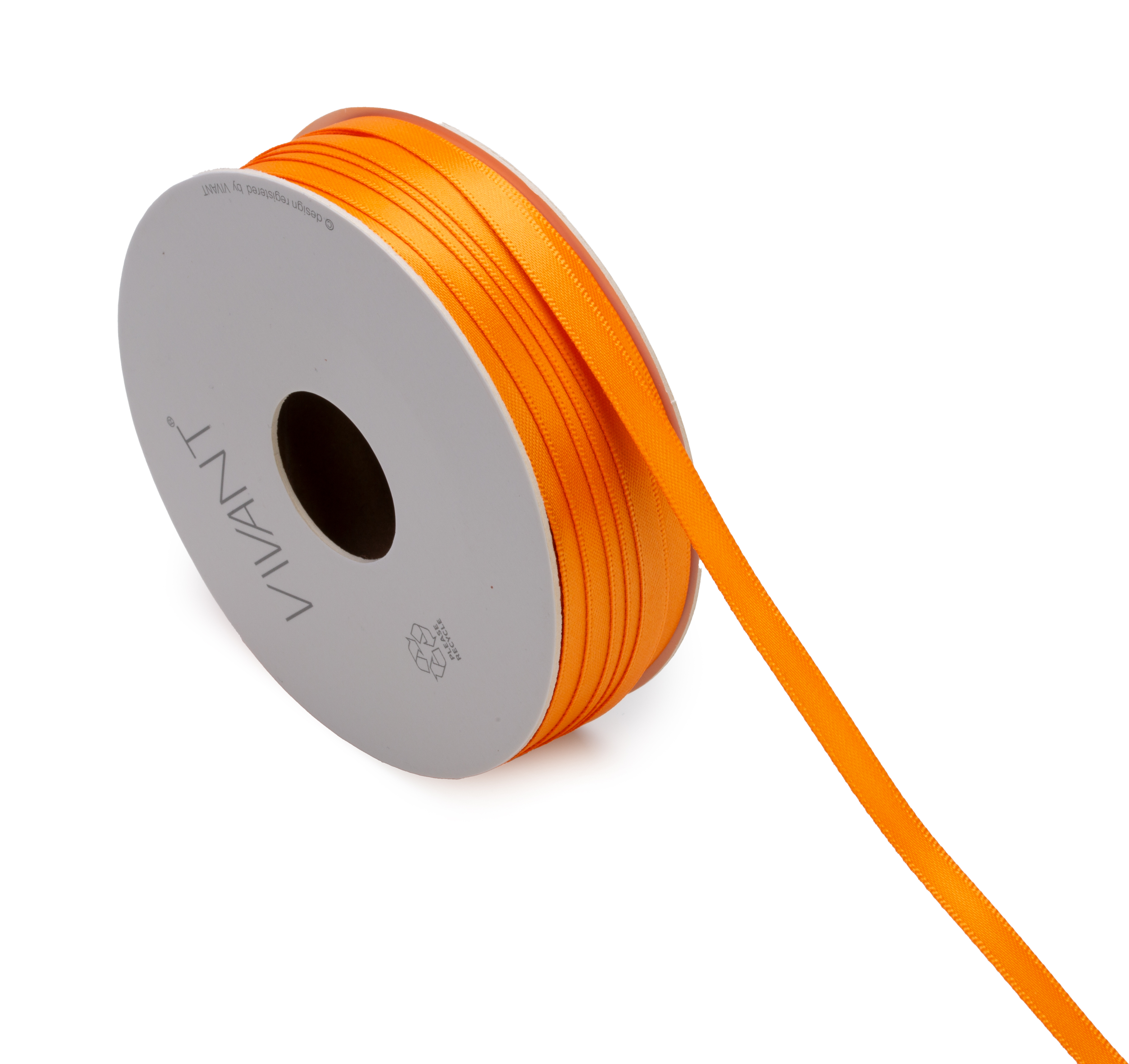 Premium DF Satinband orange 6mm