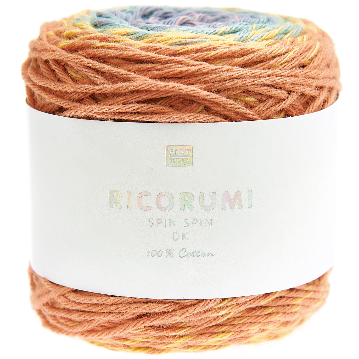 Ricorumi Spin Spin dk, Farbverlauf, 50g, 100 % Baumwolle