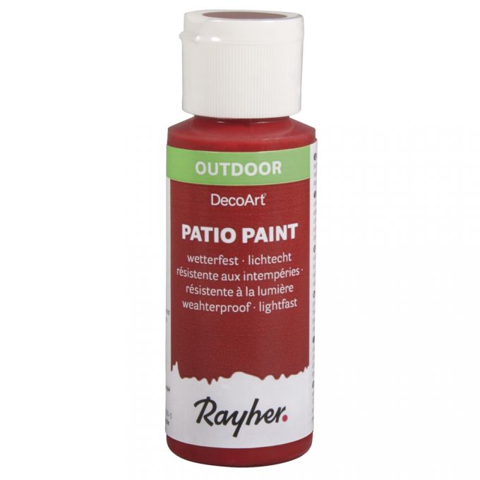 Patio Paint 59ml, Allwetterfarbe, Acrylfarbe für draußen, Außenbereichsfarbe