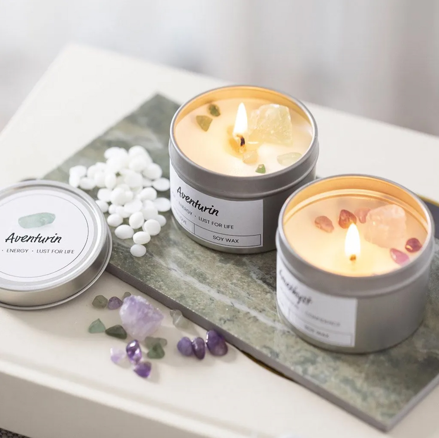 Sojawachs für Kerzen In Behältern Creme 250g Sojawachs für Kerzen In Behältern Creme 250g