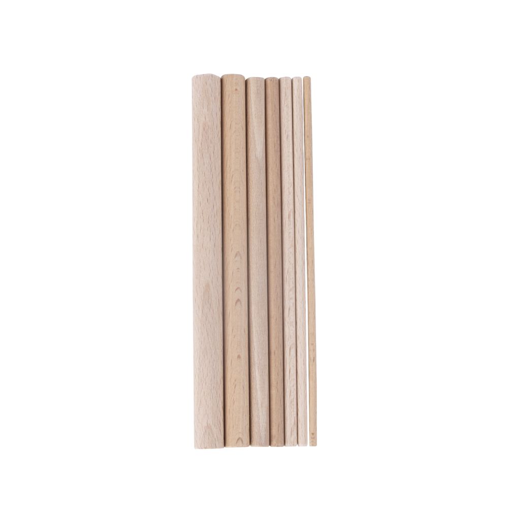 Dot Painting Sticks Holz sortiert 7 Stück