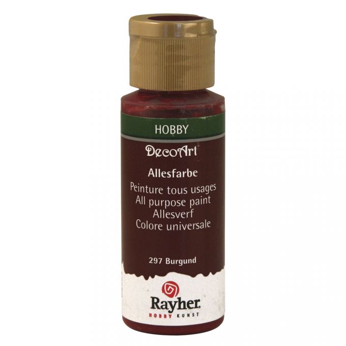 Rayher Allesfarbe, 59ml  DecoArt Bastelfarbe Acrylfarbe Hobbyfarbe