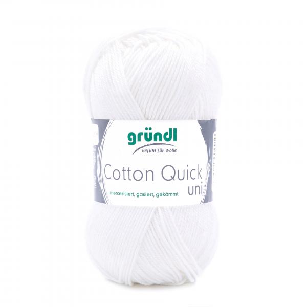 Cotton Quick uni, 100 % Baumwolle, 50g/125m