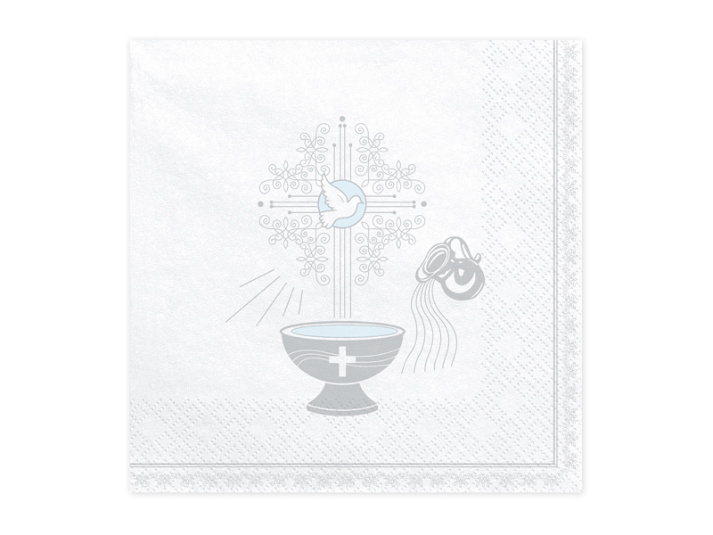 Servietten Heilige Taufe 20 Stk. 33x33cm Holy Baptism