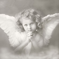  Servietten  Vintage Angel, 33x33mm, 20Stk./Pkg.