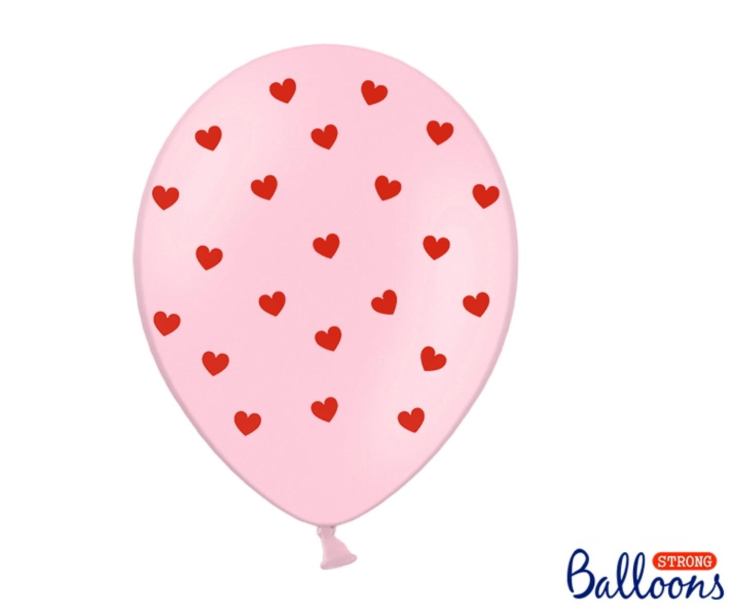 Balloons Hearts 30cm Luftballoone mit Herzaufdruck 30cm 6 Stk.