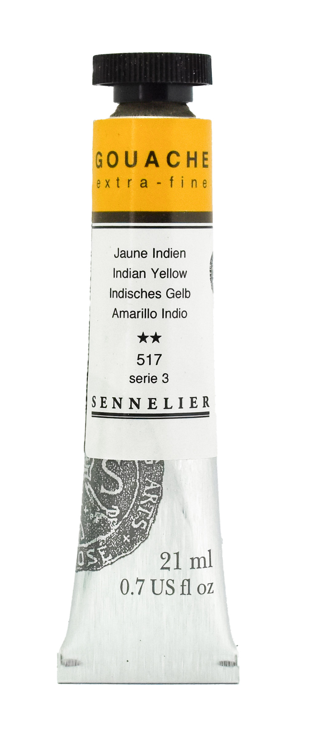Sennelier Gouache Extra Fine INDISCH GELB Künstler-Gouache hochpigmentierte Deckfarbe 21ml Sennelier Gouache Extra Fine INDISCH GELB Künstler-Gouache hochpigmentierte Deckfarbe 21ml