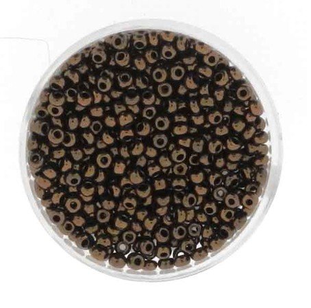 Rocailles Bronze 2,5mm, metallic, 10g Seed Beads Glasperlen