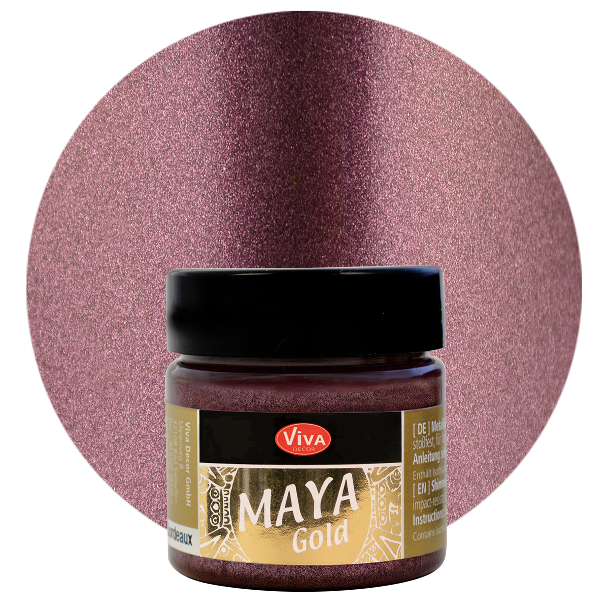  Maya Gold, 45ml  Metallicfarbe 