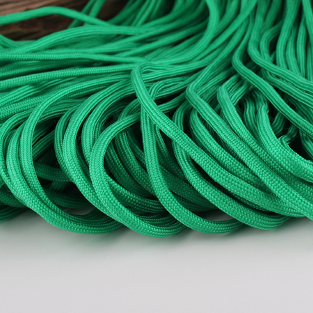 Paracord Kordel UNI GRÜN einfärbig 4mm 100m/ Bund  