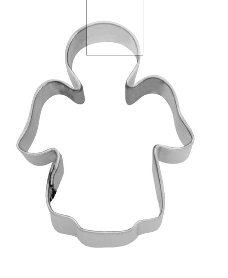 Ausstechform Mini-Engel 1,5cm, Edelstahl Ausstecher Keksform 