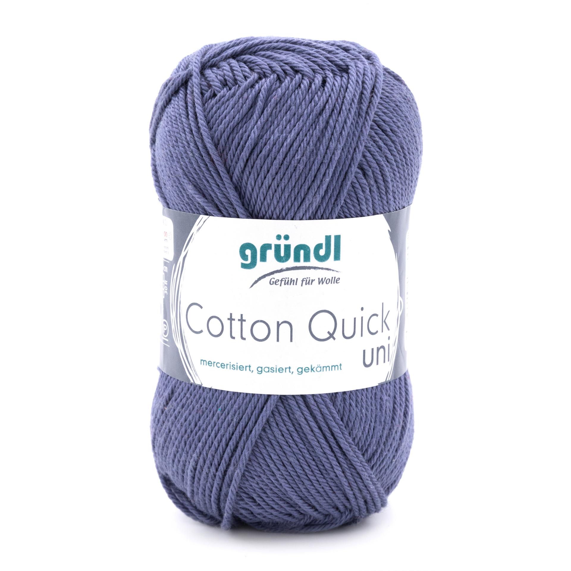 Cotton Quick uni, 100 % Baumwolle, 50g/125m