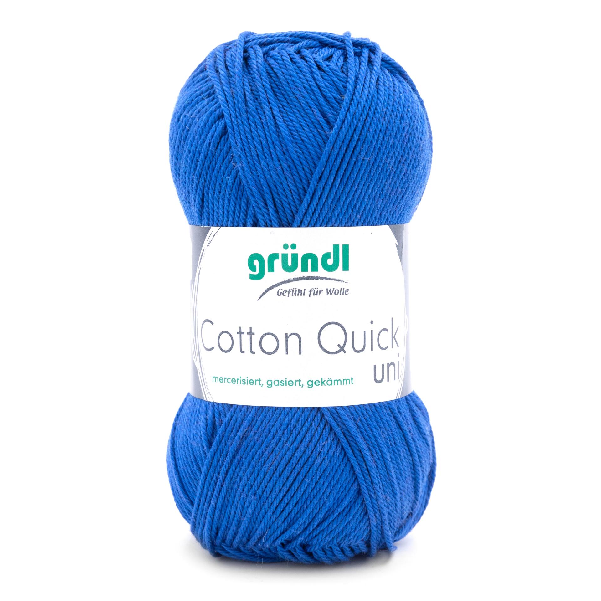 Cotton Quick uni, 100 % Baumwolle, 50g/125m