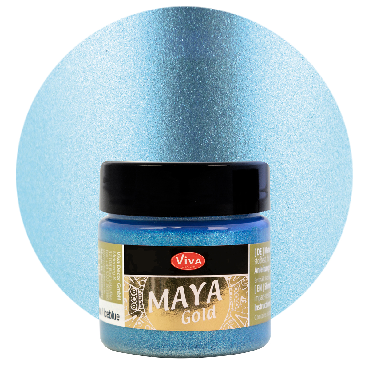  Maya Gold, 45ml  Metallicfarbe 