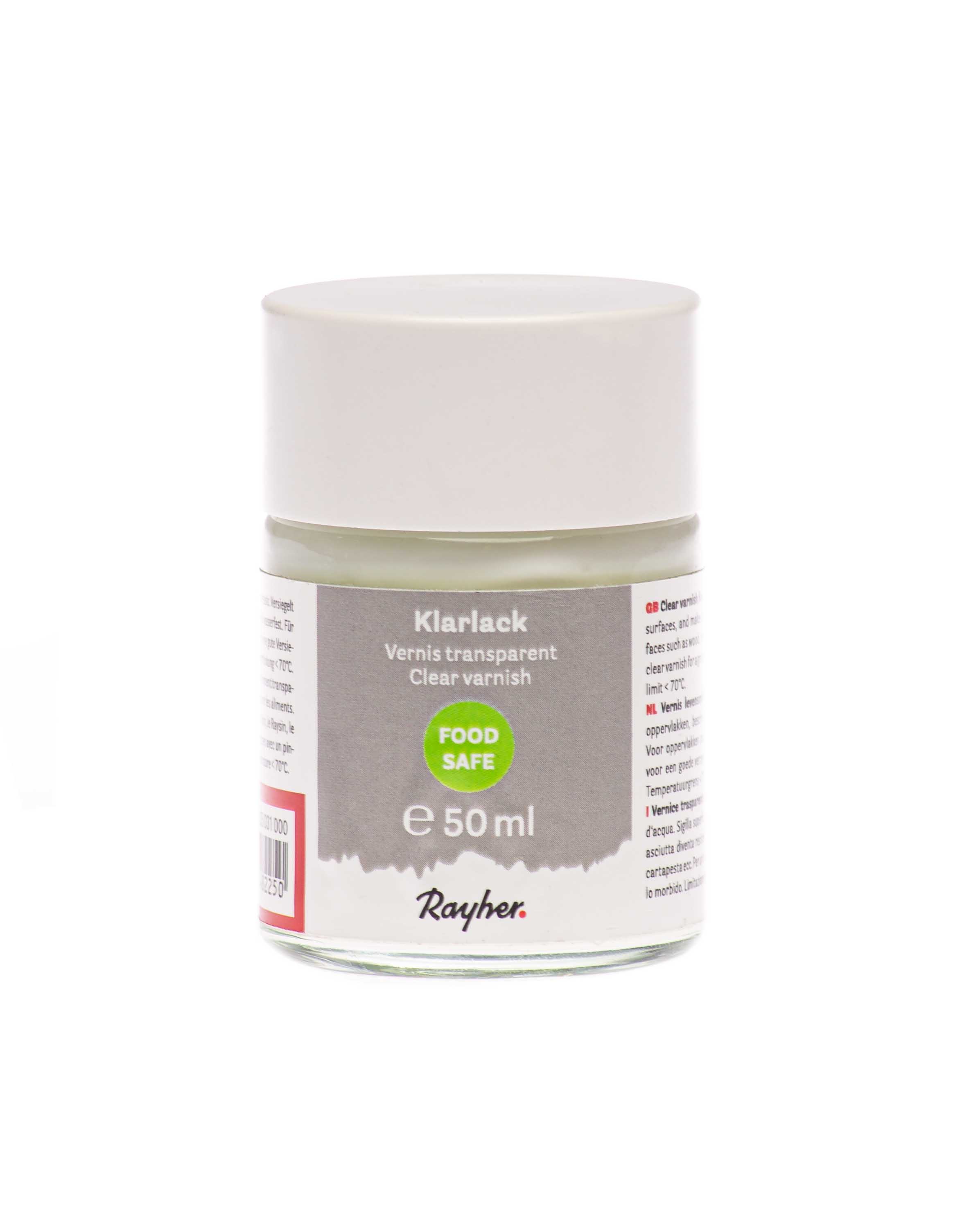 Klarlack lebensmittelecht transparent 50ml