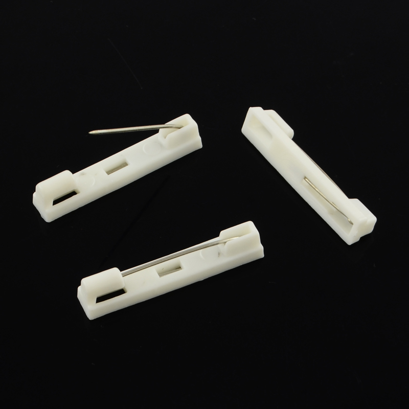 Anstecknadel mit Plastikrücken 31 x 6 mm 50 Stück/Btl