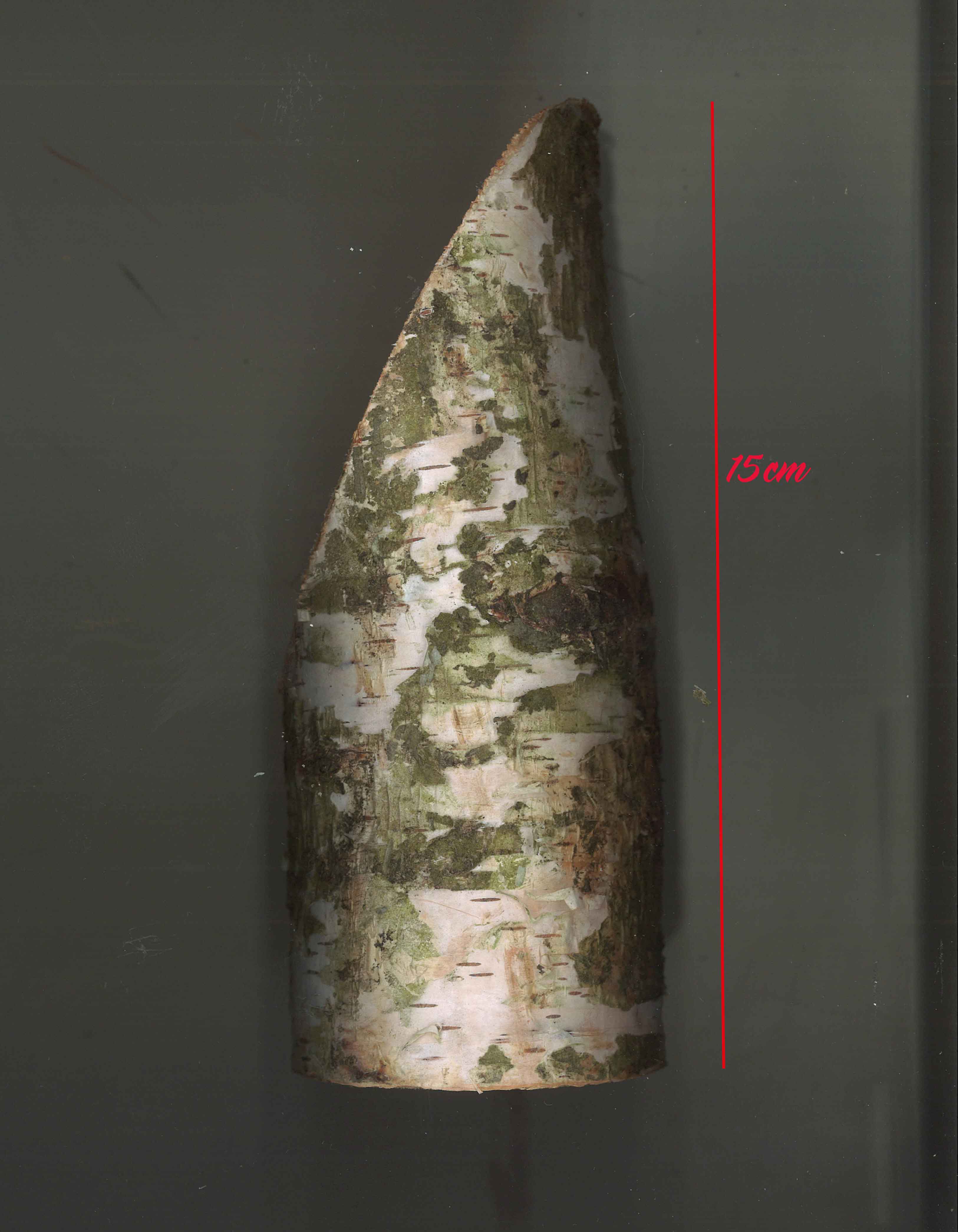 Birkenholz abgeschrägt, ca. 15cm 