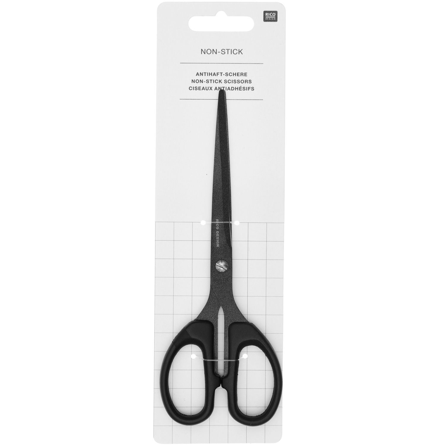 NON-STICK Antihaft-Schere schwarz in verschiedenen Größen 