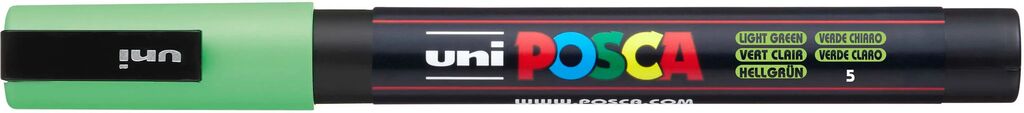 UNI POSCA Marker PC-3M HELLGRÜN Rundspitze 0,9-1,3mm