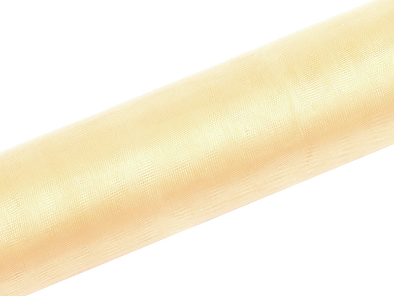 Organza Stoff einfarbig 0,36x9m