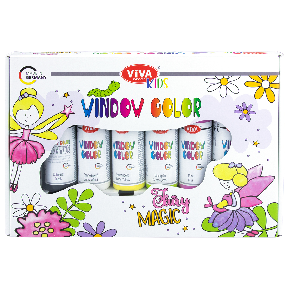 Window Color Viva Decor Kids Fairy Magic Set 8teilig