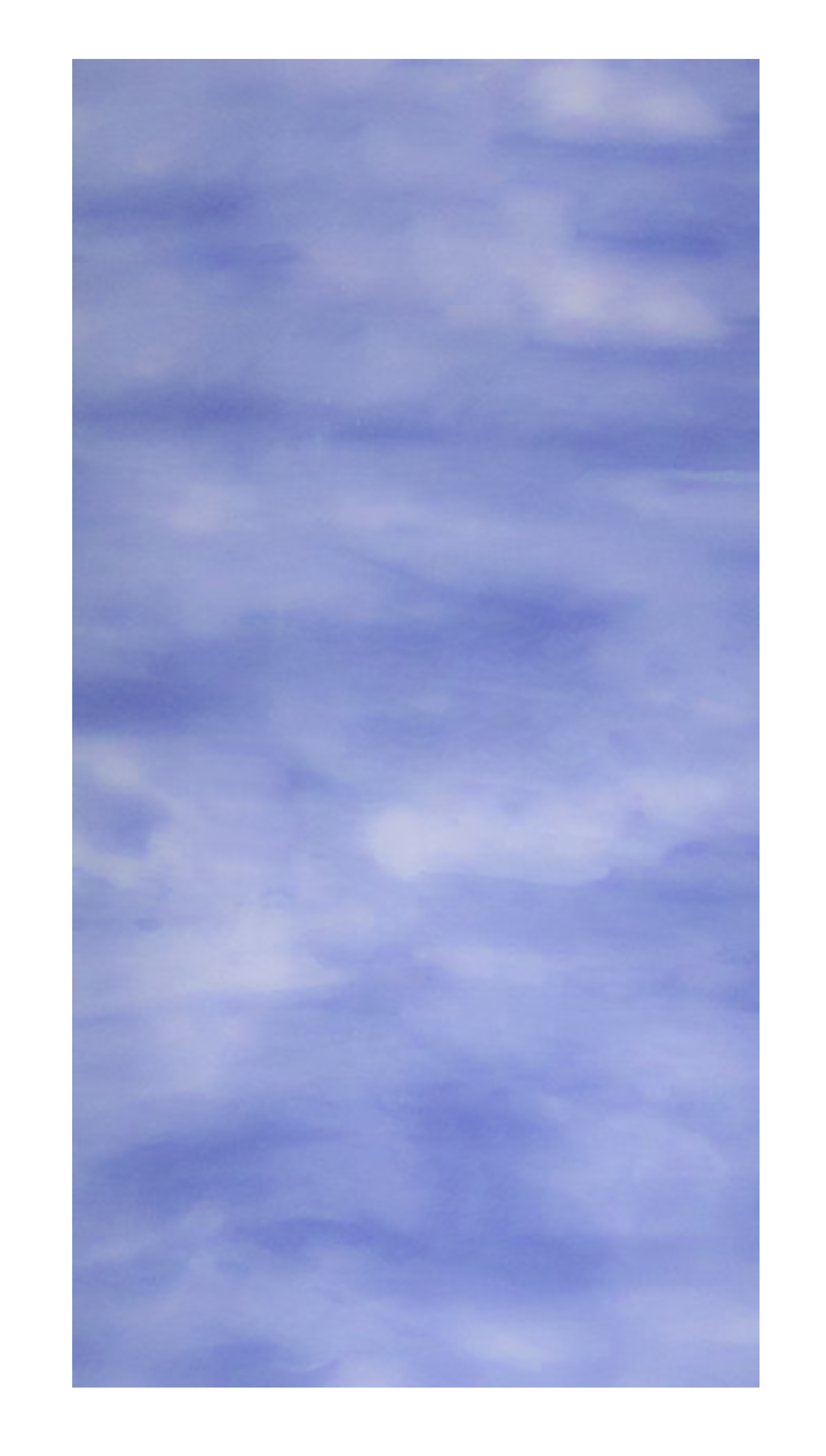 blau wolkig